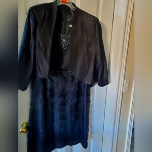 Plus Size  Black  Party  Dress